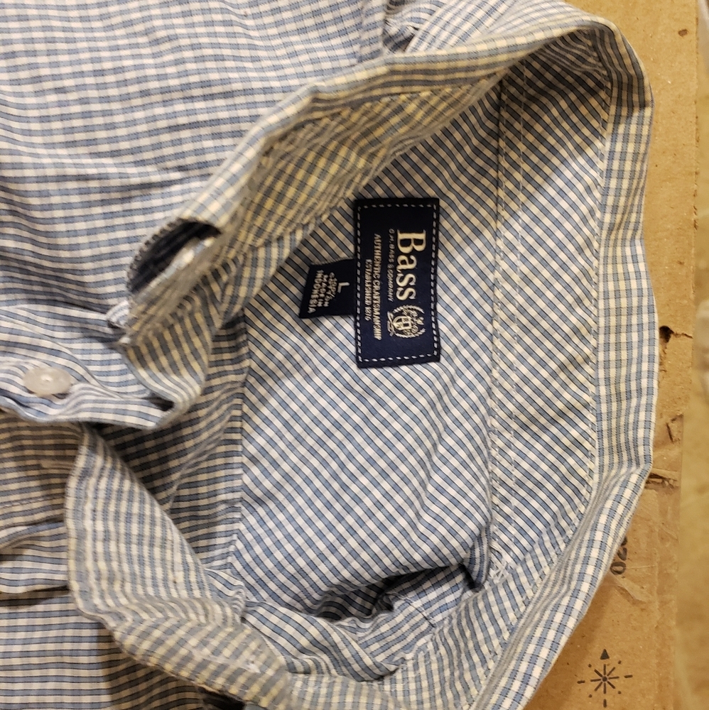 Bass men's dress shirt